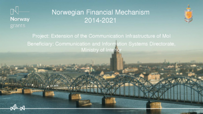 Extension of the Communications Infrastructure of MoI